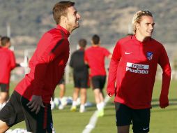 Los ''Colchoneros'', que se encuentran en EU haciendo su pretemporada' viajarán el domingo por la noche a nuestro país. TWITTER / @AtletiFR