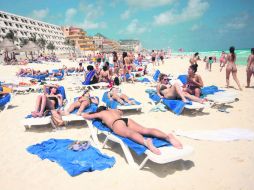 PLAYAS. El sol y la arena son un polo de atracción. AFP /