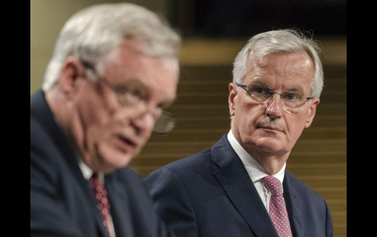 Michel Barnier, dijo que Gran Bretaña debe aclarar sus posiciones en áreas clave. AP / G. Vander