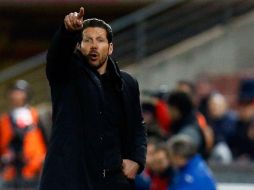 Simeone considera a todo su plantel para el juego contra Diablos Rojos. TWITTER / Simeone