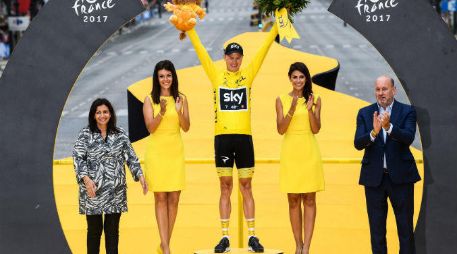 Froome necesita un título más para igualar el récord de cinco Tours ganados que comparten Anquetil, Merckx, Hinault e Indurain. AFP / F. Faugere
