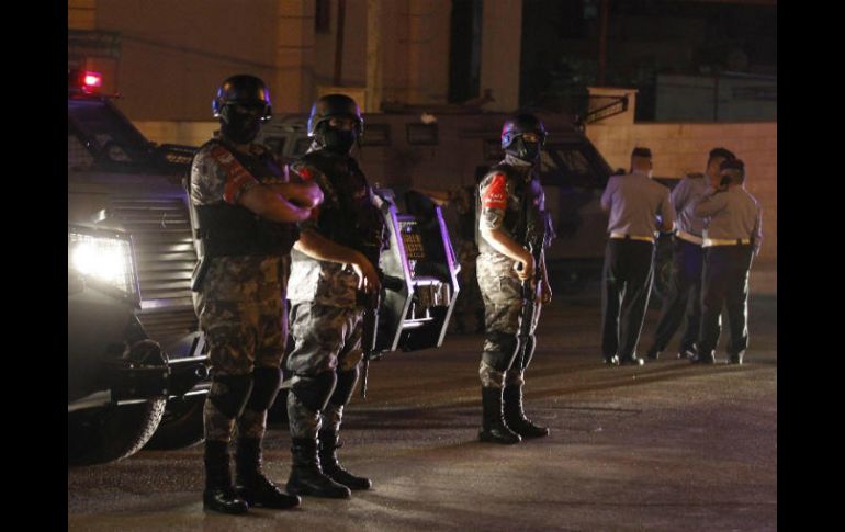 Señalan que Jordania desplegó fuerzas de seguridad alrededor de la embajada. EFE / A. Abdo