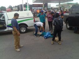 Al arribo de los servicios médicos, la mujer ya había fallecido. ESPECIAL /