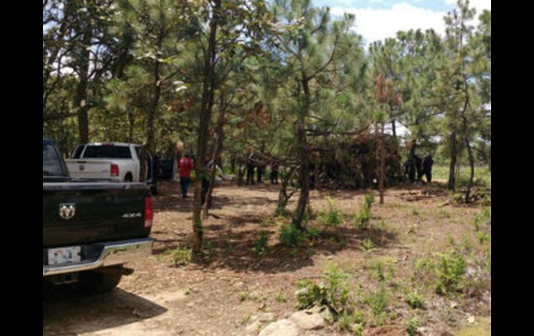 El hallazgo fue posible gracias a que días antes de eso un hombre que era mantenido cautivo logró escapar y dar aviso a autoridades. ESPECIAL /