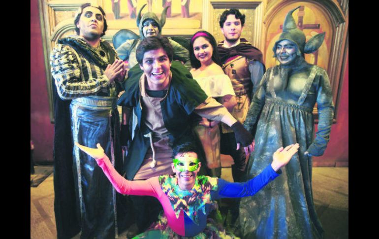 Elenco de 'El jorobado el musical'. La puesta en escena asegura que ofrecerá un mensaje de inclusión. EL INFORMADOR / M. Vargas