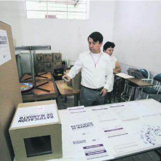 Listo, ejercicio de ratificación de Alfaro; esperan participación de hasta 115 mil