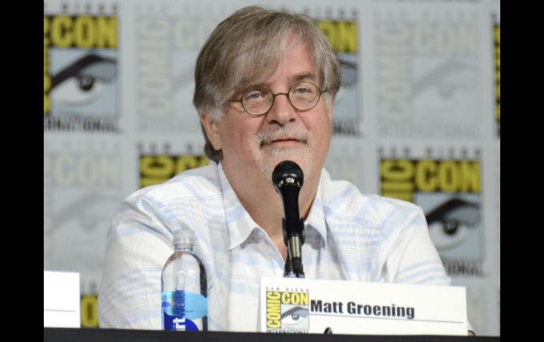 Groening dijo que la comedia se enfocará en 'cómo seguir riéndonos en un mundo de sufrimiento y de idiotas'. AP / ARCHIVO