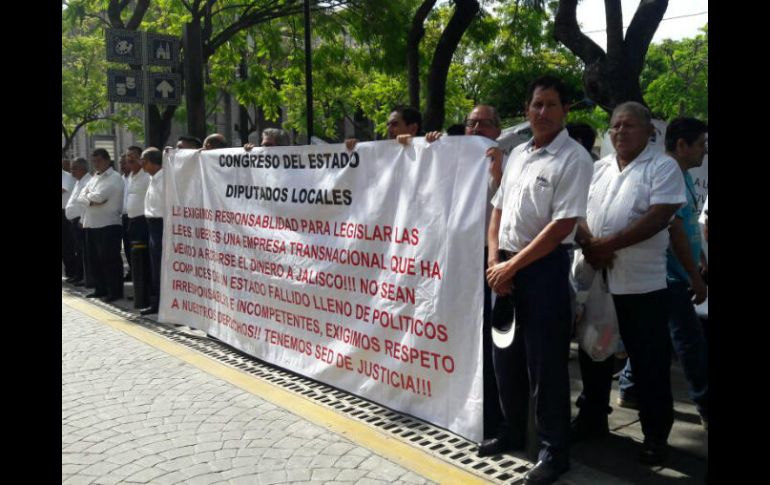 El líder sindical dijo que el amparo con que la empresa opera, sin cumplir la regulación, no es definitivo. EL INFORMADOR / E. Barrera