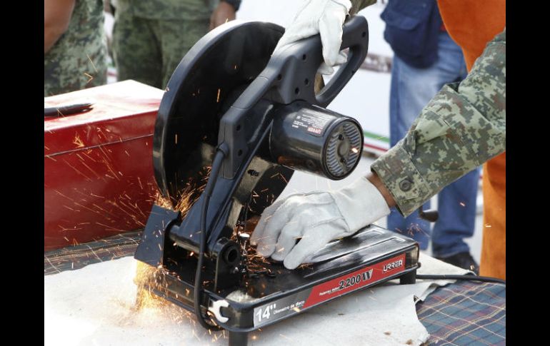 Señalan que estas acciones tiene como propósito disminuir la circulación de armamento ilícito empleado para delinquir. EL INFORMADOR / A. Camacho