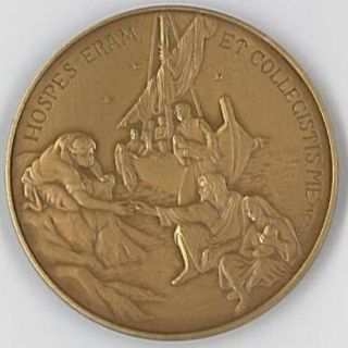 Sin cara del Papa, el Vaticano emite medalla de pontificado de Francisco