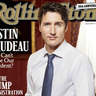 Justin Trudeau aparece en la portada de Rolling Stone