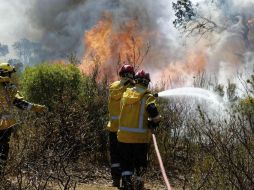También se presentaron incendios en las regiones áridas de Portugal e Italia. EFE / D. Leriche