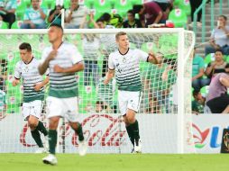 El uruguayo Jonathan Rodríguez, al minuto 65, y el argentino Julio Furch, al 69, consiguieron las anotaciones. MEXSPORT / E. Terrazas