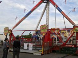 Las personas fueron lanzadas del juego llamado Fire Ball. AP / J. Woods/The Columbus Dispatch