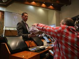 Luego de tres rondas de votación se determinó que Alfonso Hernández Barrón fuera el próximo presidente de la CEDHJ. FACEBOOK / Congreso-de-Jalisco