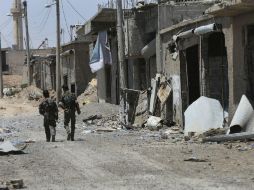 Anuncian que las FSD controlan ya el 50 % de la población, aún en manos del Estado Islámico. AP / H. Malla