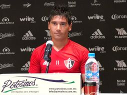 ''Siempre estar ahí entre los goleadores es lindo, porque quiere decir que uno hace las cosas bien'', dice en rueda de prensa. EL INFORMADOR / J. Robles