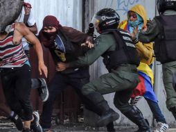 Venezuela vive actualmente un periodo de manifestaciones y protestas contra el gobierno de Nicolás Maduro. AFP / J. Barreto