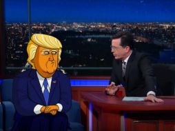 La serie contará las aventuras del presidente de EU y 'la familia más poderosa del mundo'. YOUTUBE / The Late Show with Stephen Colbert