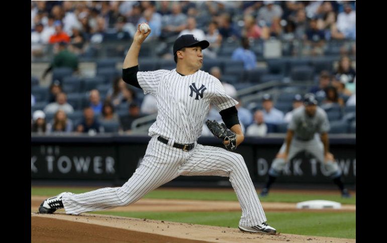 El abridor de los Yankees ponchó a 14 enemigos ayer. AP /  J. Jacobson