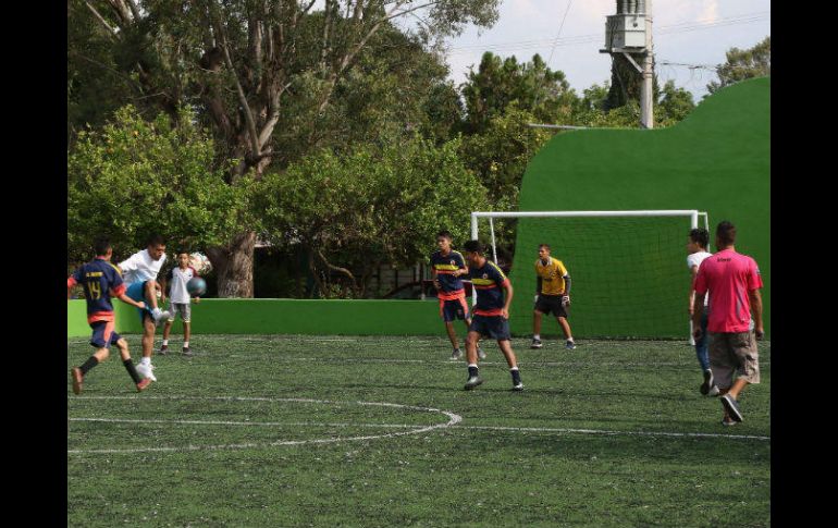 Jóvenes ya disfrutan de las nuevas áreas en Jardines de San Sebastián. FACEBOOK /  GobiernodeTlajomulco