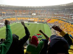 En el estadio FNB jugaban los Pirates y Kaizer Chiefs. EFE / ARCHIVO