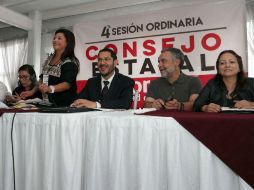 Los integrantes del Movimiento de Regeneración Nacional se reunieron en el Centro de Convenciones Tlatelolco. SUN / J. C. Reyes