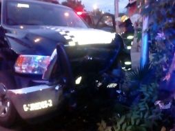 Los hechos ocurrieron la noche de este sábado en el cruce de la Calle 56 y Aldama. ESPECIAL / Protección Civil Jalisco