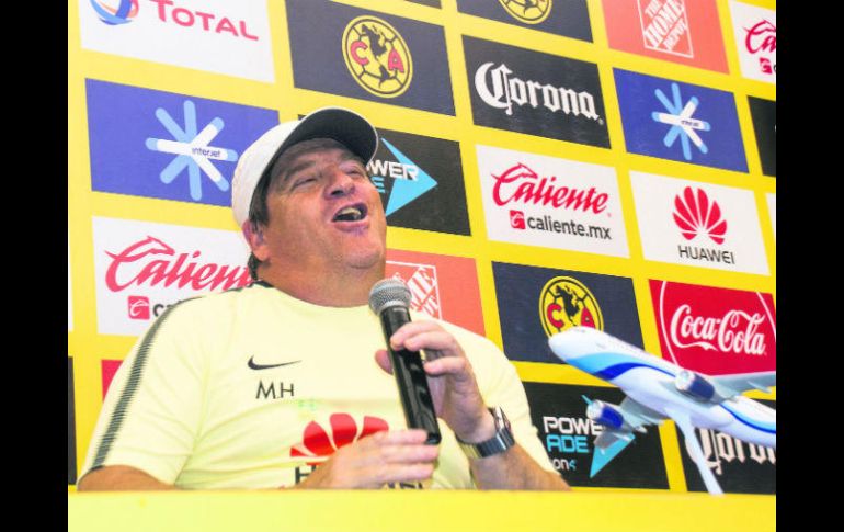 Miguel Herrera. Sus Águilas, según el sondeo, son el equipo más querido, y al que más odian. MEXSPORT / ARCHIVO
