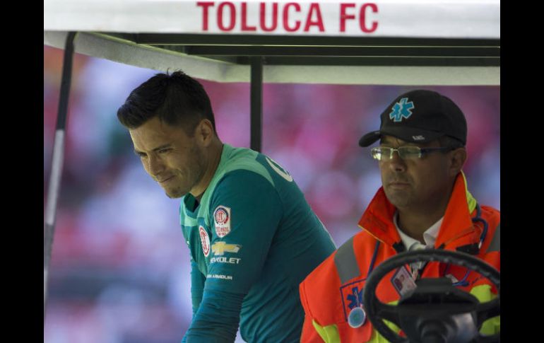 El guardameta sufrió una lesión tras una mala salida y por ello, apenas sumó 127 minutos jugados en el torneo que recién empieza. MEXSPORT / O. Aguilar
