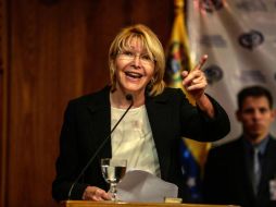 ‘Me dirijo al país para desconocer el origen, proceso y presunto resultado de la inmoral Constituyente’, afirma Ortega. EFE / C. Hernández