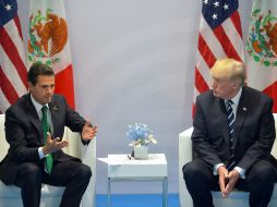 Refieren que el tema de migración fue abordado por ambos mandatarios durante su reunión en Hamburgo. EFE / ARCHIVO