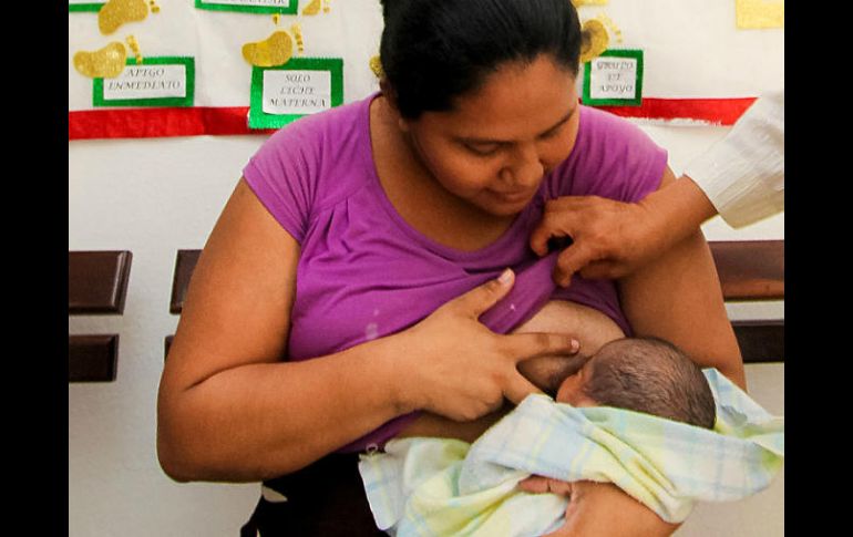La leche materna contiene las cantidades exactas de grasa, proteínas, carbohidratos, agua, vitaminas y minerales que necesita el bebé. EL INFORMADOR / ARCHIVO