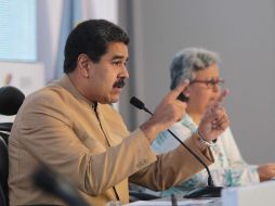 El gobierno de Trump sancionó de manera personal a Maduro tras la elección de la Constituyente. EFE /