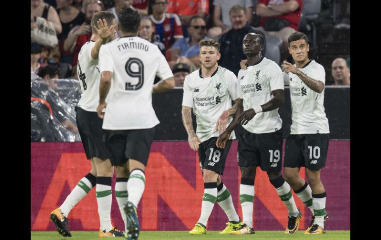 El Liverpool se mostró muy superior en el aspecto físico. AP / S. Hoppe