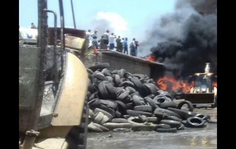 Más de 200 mil llantas se acumulan en el vertedero. TWITTER / @ProepaJal