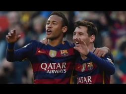 El clip es una sucesión de fotos de ambos luciendo la camiseta del Barça, en las cuales se les ve celebrando goles y triunfos. INSTAGRAM / @leomessi