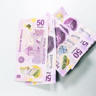 Billetes falsos de 50 pesos, los de mayor circulación en el país