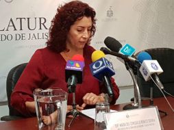 ‘Siendo Puerto Vallarta un lugar con una alta incidencia de dengue es criminal una omisión como está’, afirmó la diputada Robles. TWITTER / @LegislativoJal