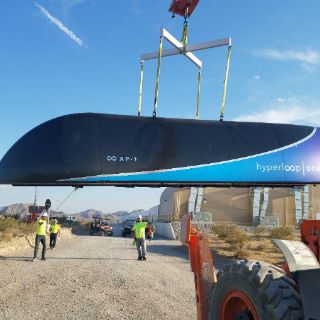 Realizan con éxito segundo ensayo del tren Hyperloop