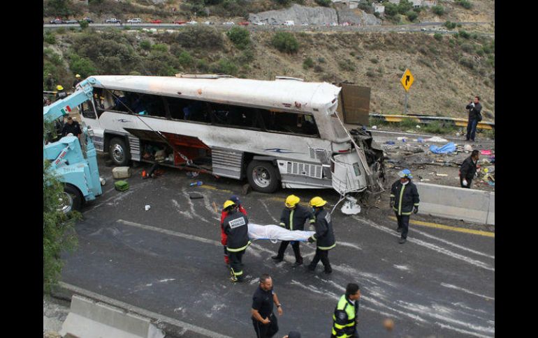 El autobús había salido de la Ciudad de México con destino en Reynosa. NTX / ARCHIVO