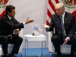 El artículo de Washington Post deja en descubierto que Trump le dijo a Peña que eso lo haría quedar mal en su país. AP / ARCHIVO