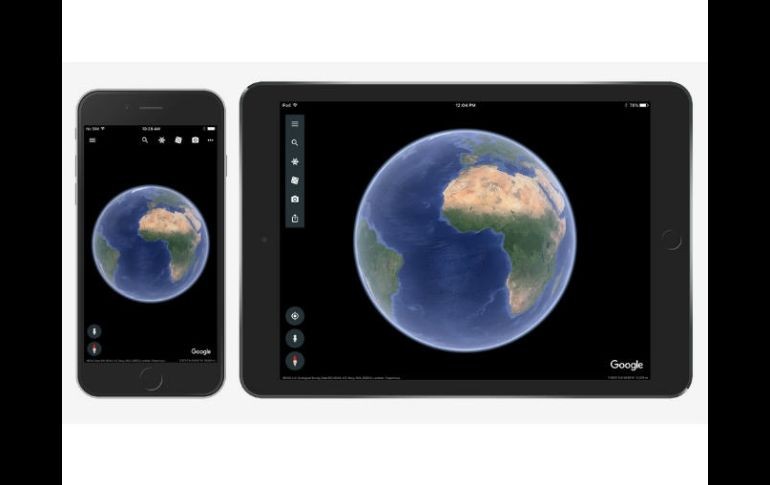 Con Google Earth se podrá explorar prácticamente el mundo desde la palma de la mano. TWITTER / @googleearth