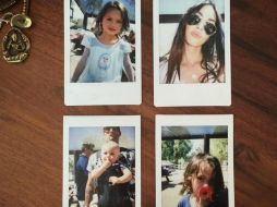 En la imagen se puede ver su hijo Noah de cuatro años de edad con el vestido de Elsa de 'Frozen'. INSTAGRAM / the_native_tiger