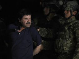 El ''Chapo'' está acusado de 17 delitos como líder del Cártel de Sinaloa, entre ellos tráfico de drogas y blanqueo de dinero. AFP / ARCHIVO