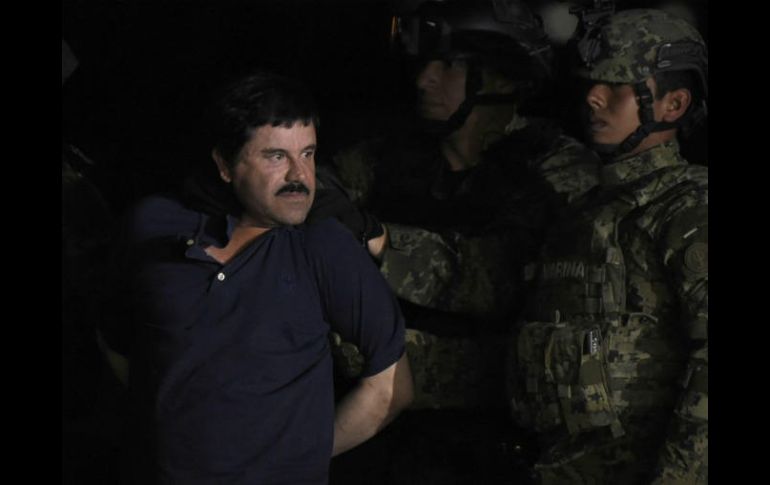 El ''Chapo'' está acusado de 17 delitos como líder del Cártel de Sinaloa, entre ellos tráfico de drogas y blanqueo de dinero. AFP / ARCHIVO