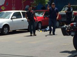 Los hechos ocurrieron en la calle Morelos a su cruce con Miguel de Cervantes Saavedra. ESPECIAL /