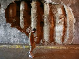 El hecho ocurrió poco antes de las seis de la mañana, tras lo que se enviaron unidades a fin de evitar que ocurriera un accidente. EL INFORMADOR / G. Gallo