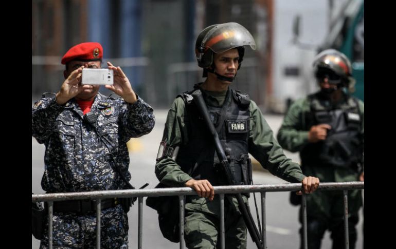 El gobierno de México llama a Venezuela para que cese los actos de hostigamiento y uso de la fuerza pública. EFE / M. Gutiérrez