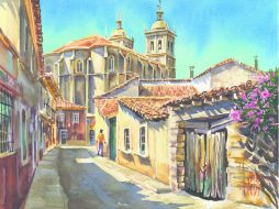 Buena parte de las joyas arquitectónicas de Cigales se encuentran en el Centro de la urbe. ESPECIAL / J. Monroy